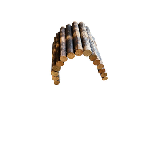 Natural Wood Arch Hideaway