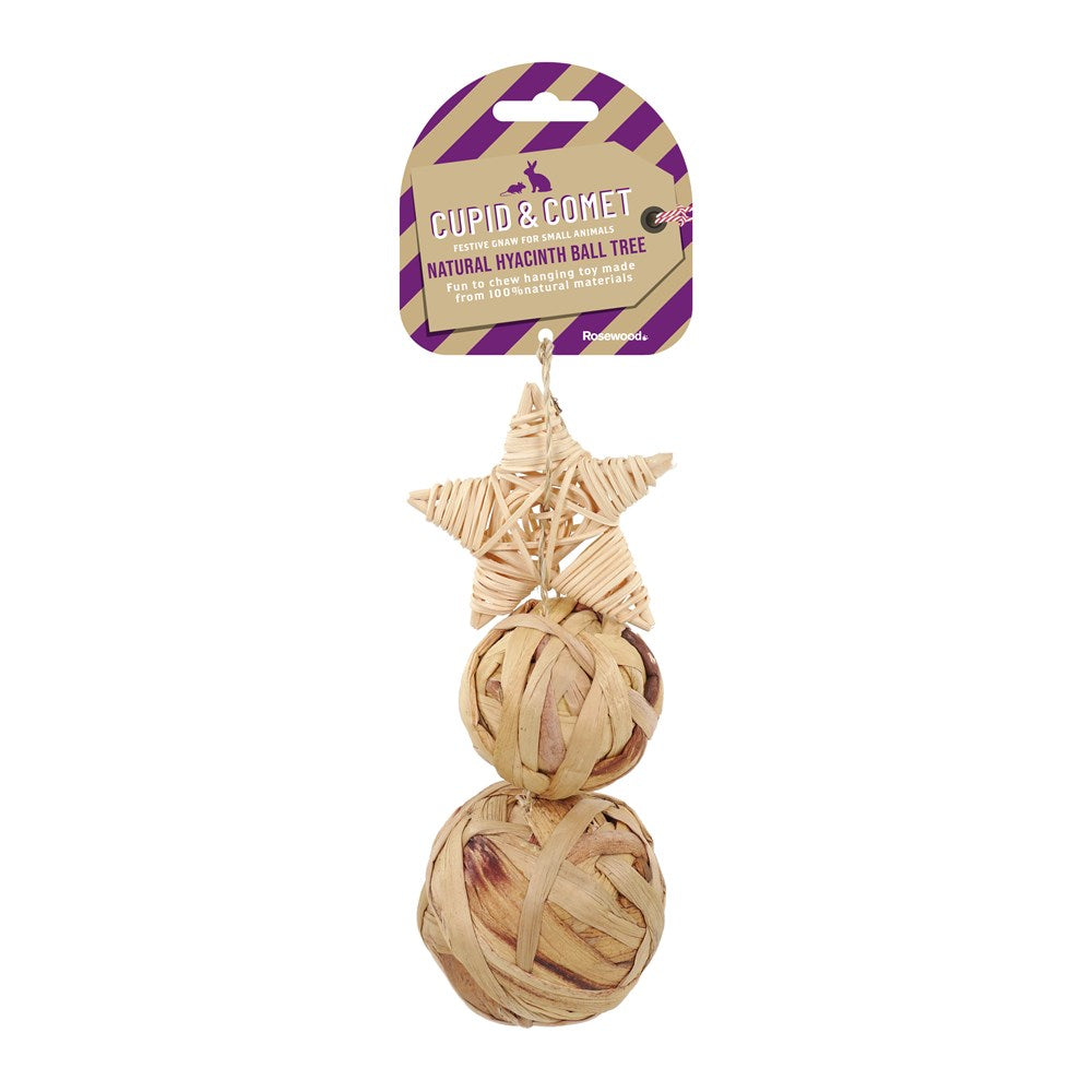 Water Hyacinth Trio Tree Natural Bunny Toy
