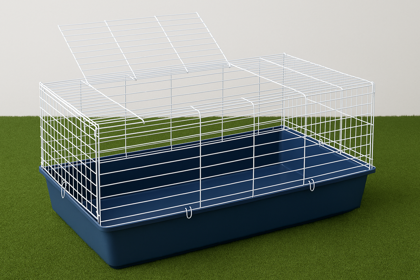 84cm Plastic Rabbit Cage - Compact Premium Housing for Mini Lops