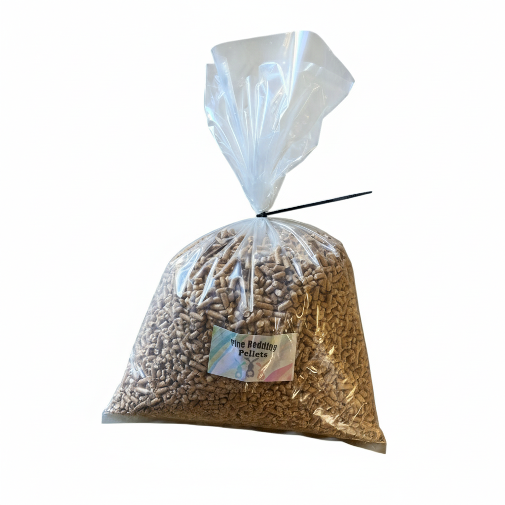 Clean professional pine bedding pellets bag