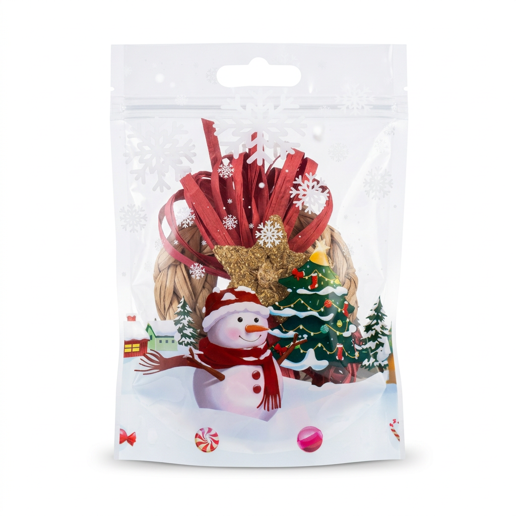 Bunny’s Christmas Wish Toy Gift Pouch – Green or Red