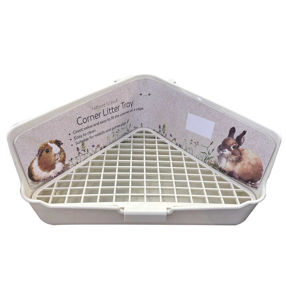 Corner Litter Tray for Bunnies