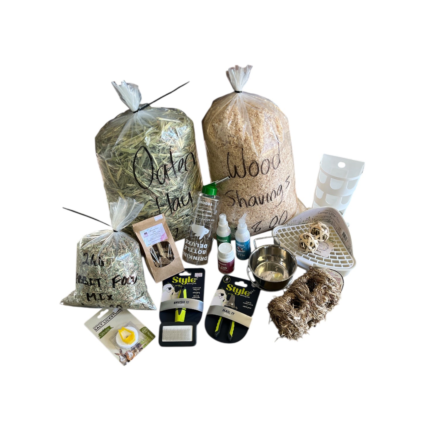 Mega Bunny Starter Pack - Complete Rabbit Care Kit | Mares Mini Lop ...