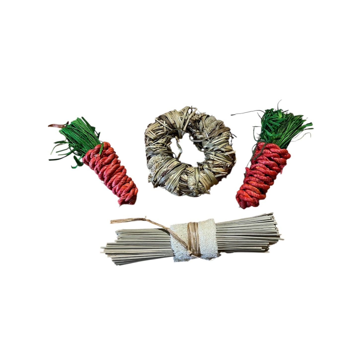 Mini Bunny Stocking - Natural Toy Set