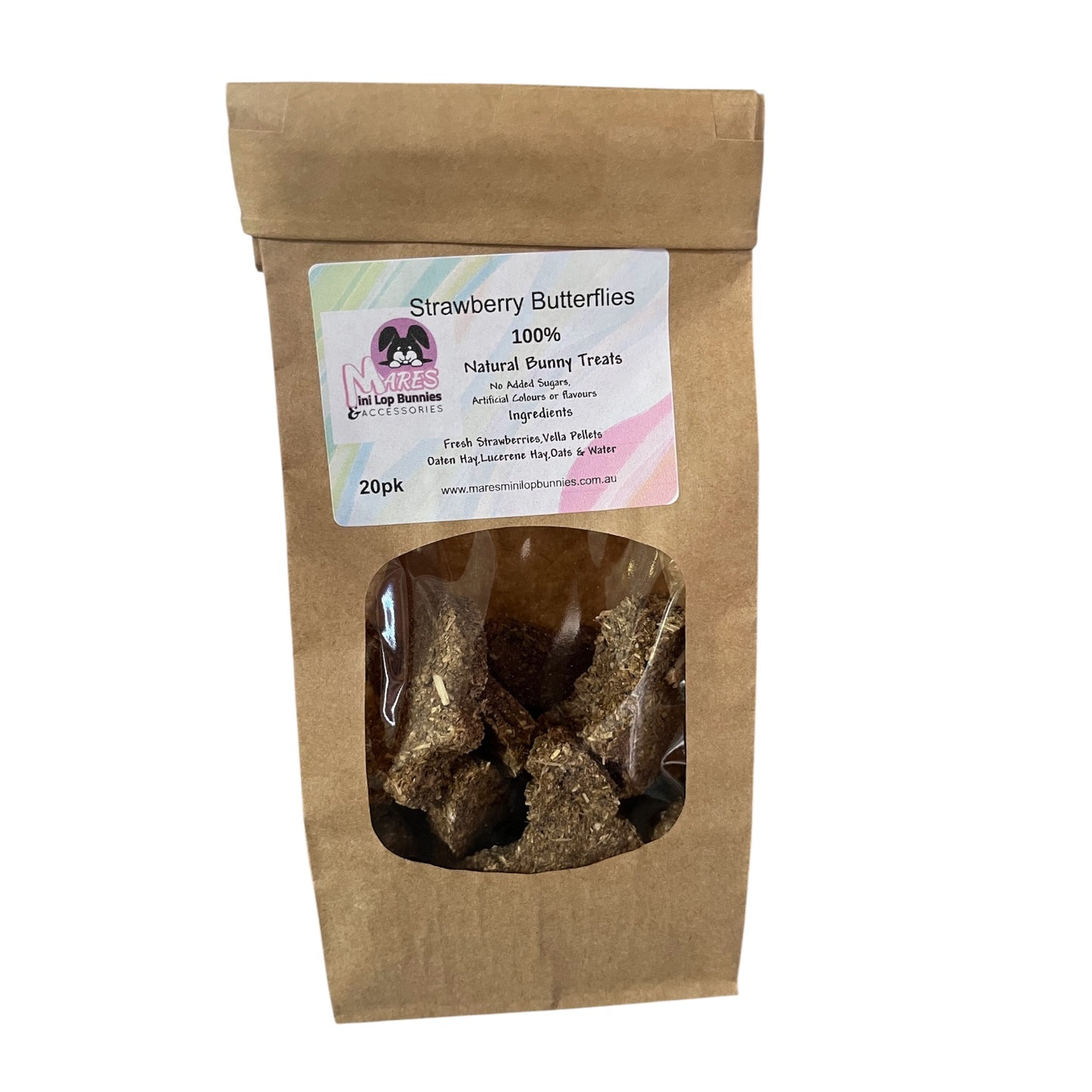 Strawberry Butterflies