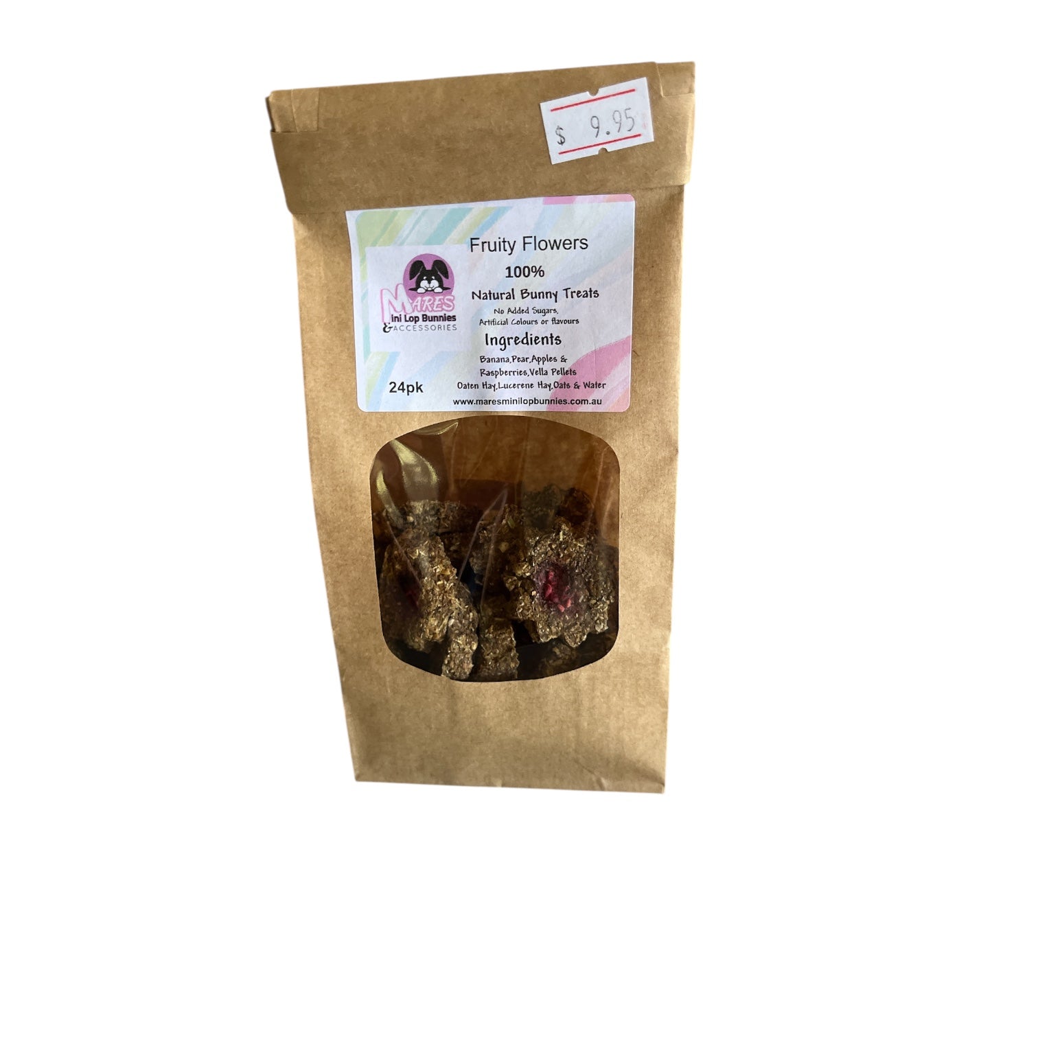 Fruity Flowers - Natural Homemade Rabbit Treats | Real Fruit Bunny ...