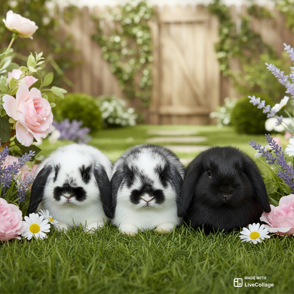 Beautiful Mini Lop Bunnies