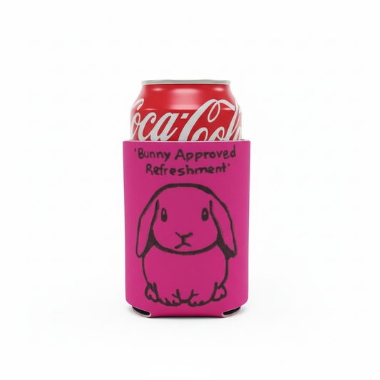 Bunny Approved Refreshment Stubby Holder