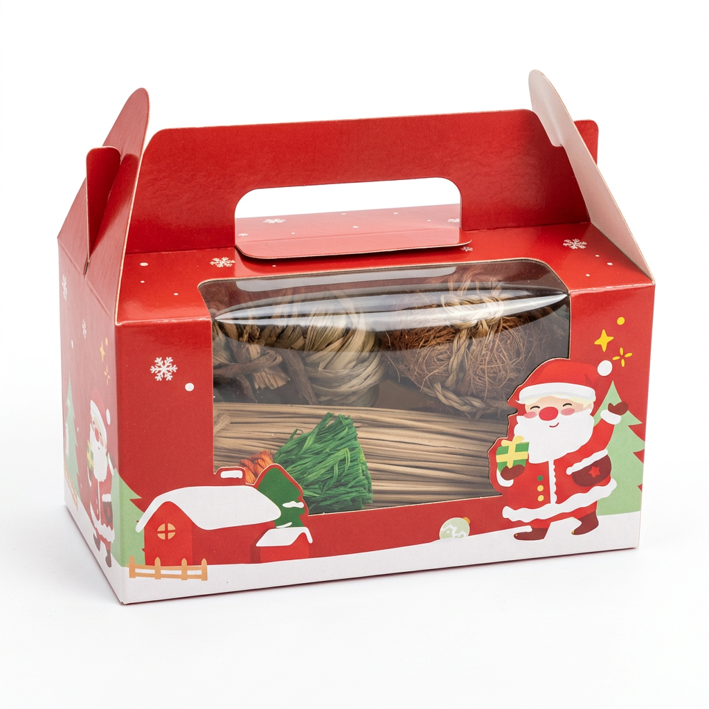 Santa’s Little Bunny Christmas Toy Gift Box