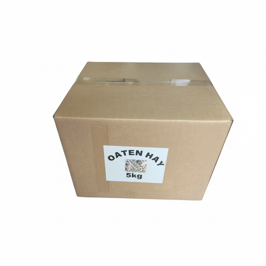 Clean professional oaten hay shipping box