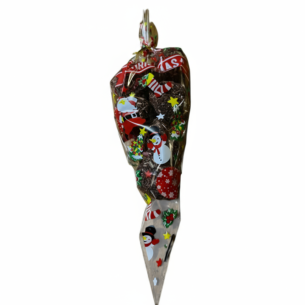 Enhanced Christmas stocking product photo