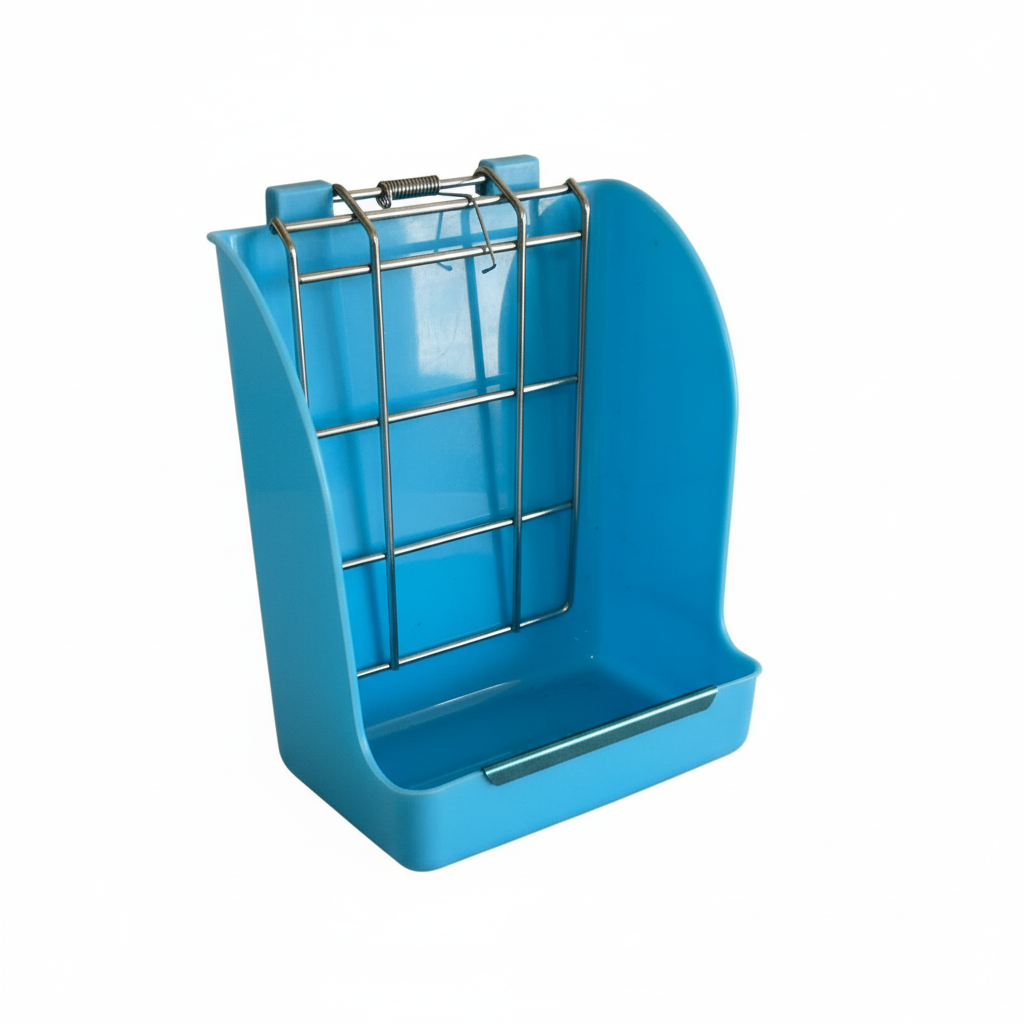 Pellet Hay Combo Feeder - 2-in-1 Rabbit Feeding Station | Mess-Free ...